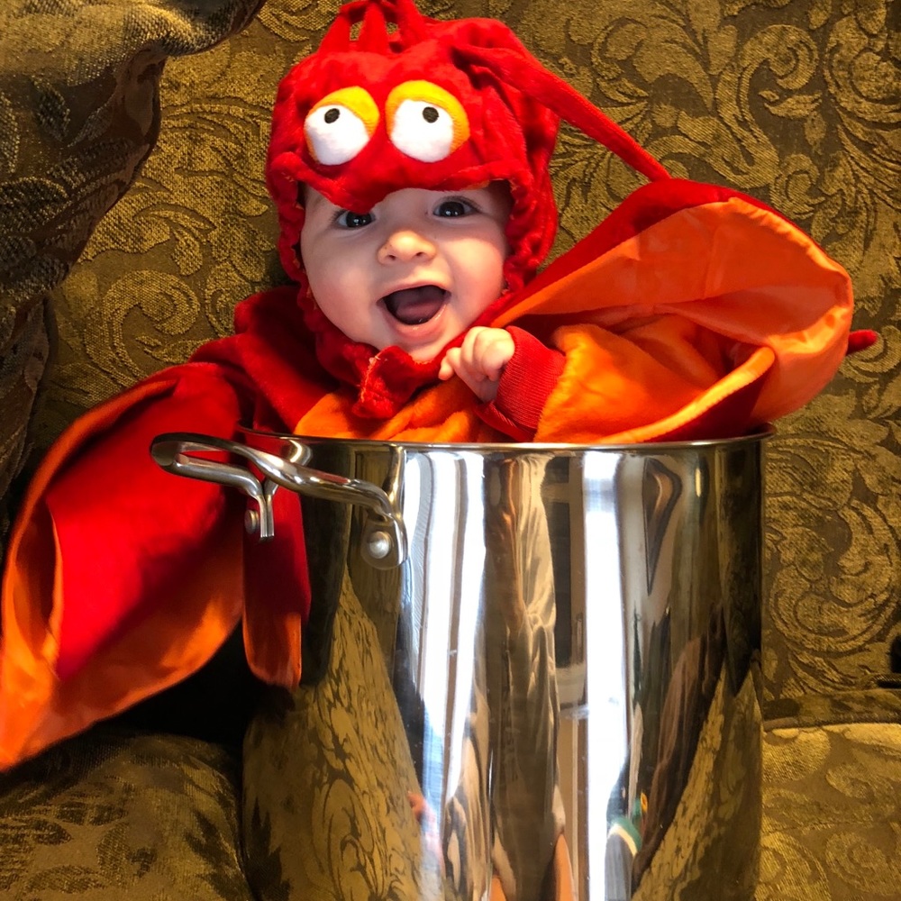 Infant lobster costume (6-12 months)